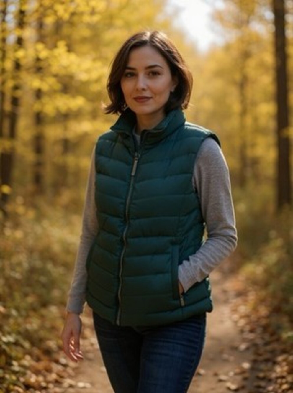 Aeropostale XL/TG Green Vest